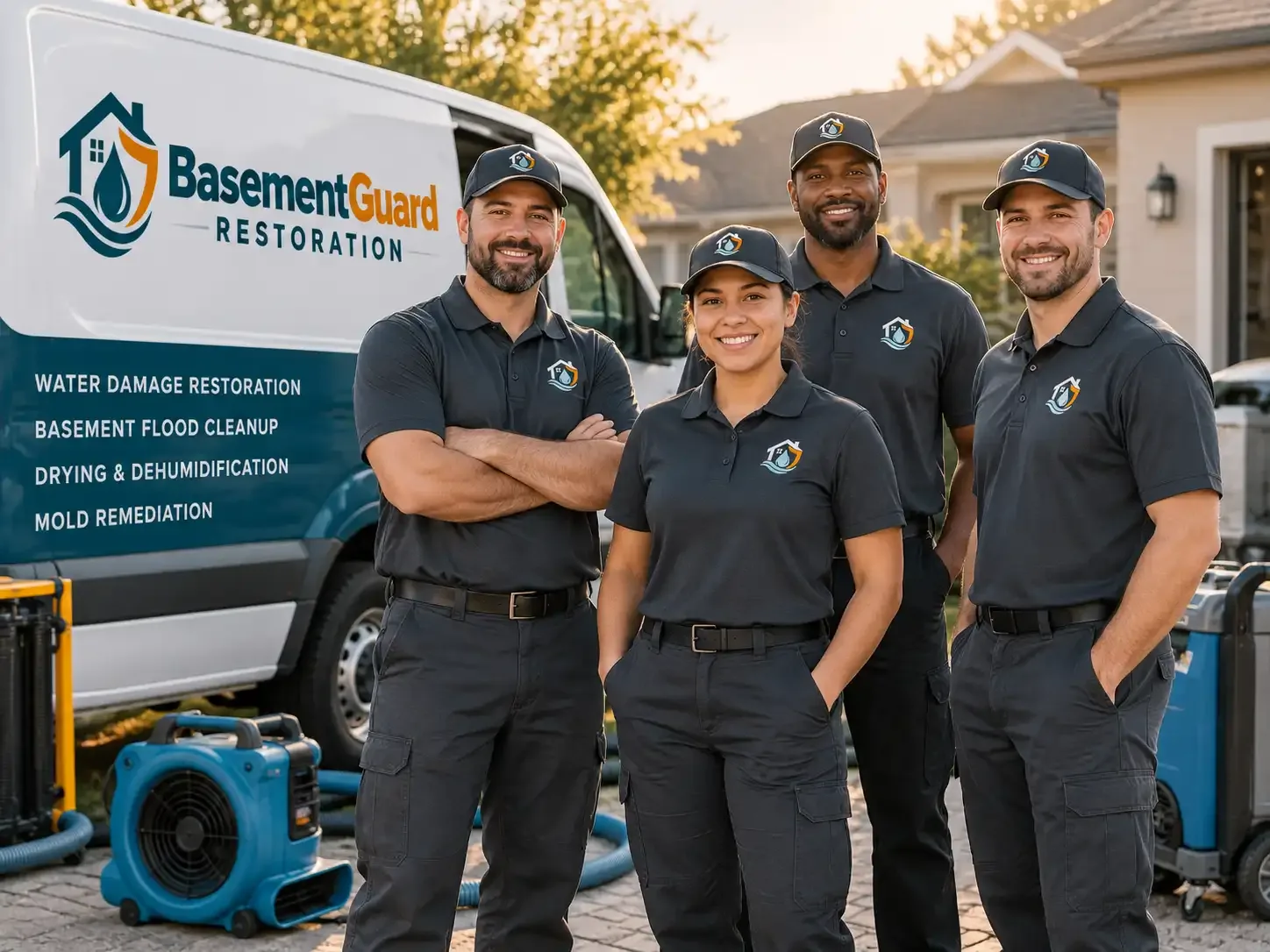 Basement Water Damage Restoration company in Webberville, MI